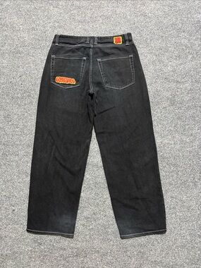 Empyre Jeans Mens Size 30 Black Baggy Relaxed Denim Y2K Skater Grunge